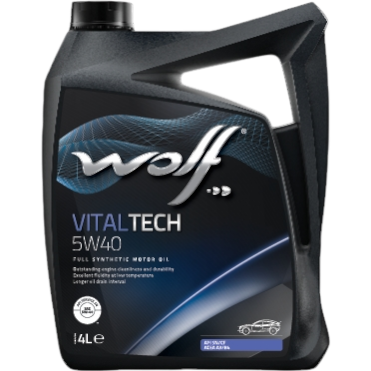 WOLF VITALTECH 5W40 4L