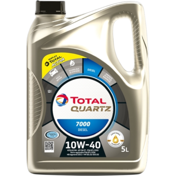 TOTAL QUARTZ 7000 DIESEL 5L