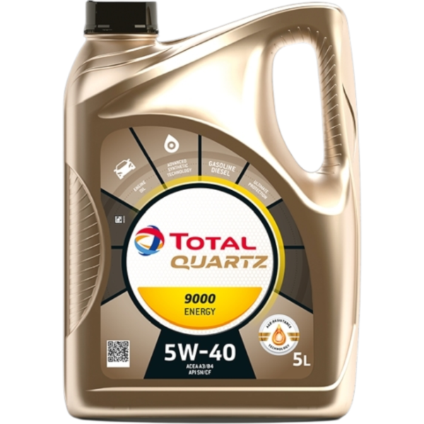 TOTAL QUARTZ 9000 ENERGY 5W40 5L