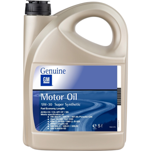 GM 5W30 Super Synthetic 5L