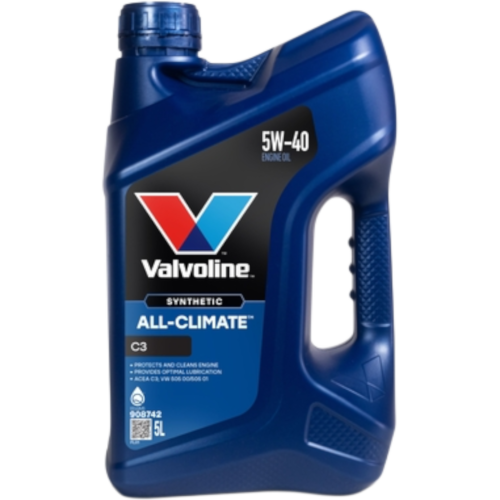 VALVOLINE ALL CLIMATE 5W40 C3 5L