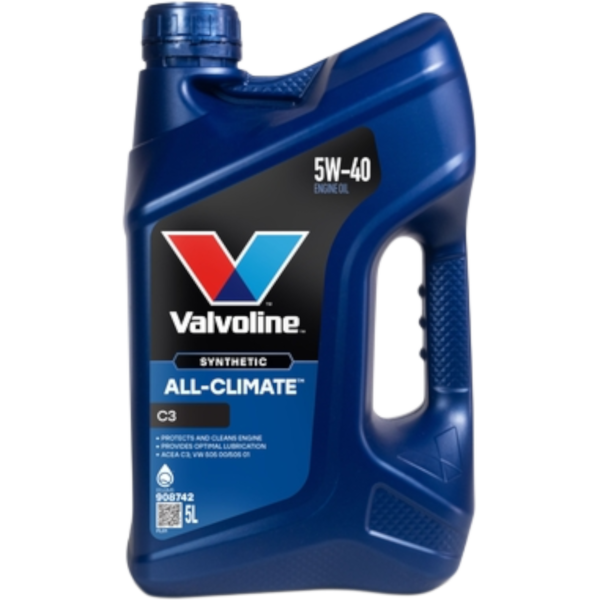 VALVOLINE ALL CLIMATE 5W40 C3 5L