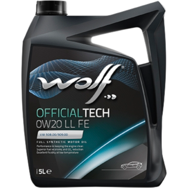 WOLF OFFICIALTECH LL FE 0W20 5L