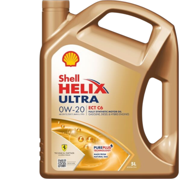 SHELL HELIX ULTRA ECT C6 0W20 5L
