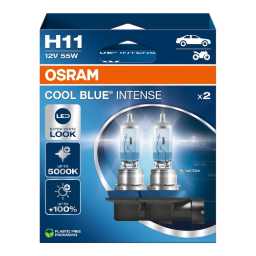 OSRAM 64211CBN-2HB COOL BLUE INTENSE H11 12V 55W 2VNT.