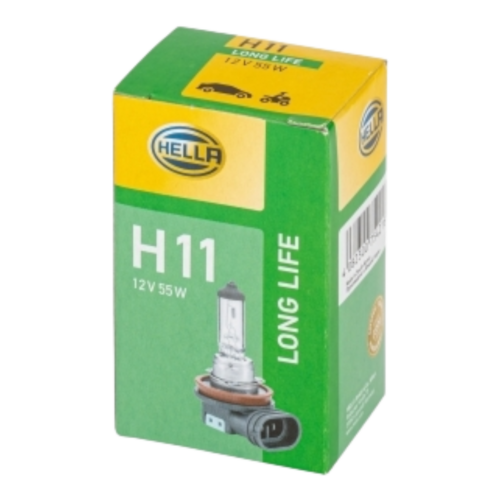 HELLA 8GH223498351 LONG LIFE H11 12V 55W