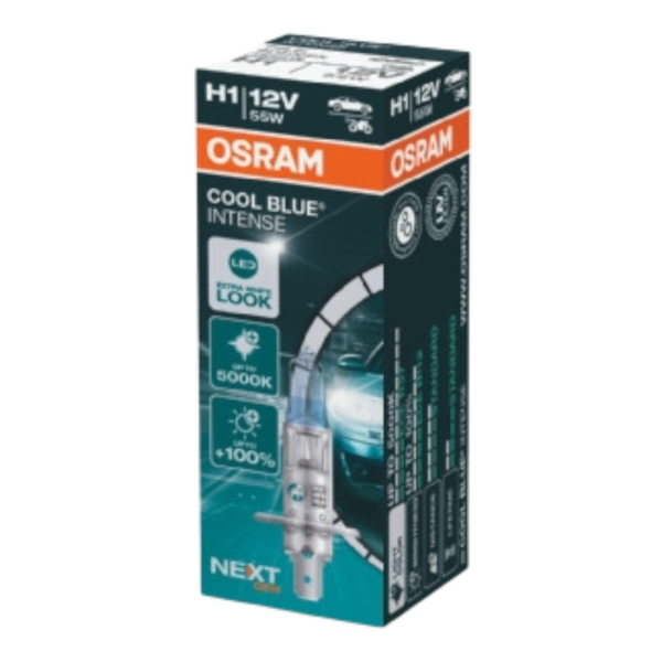 OSRAM 64150CBN COOL BLUE INTESE H1 12V 55W