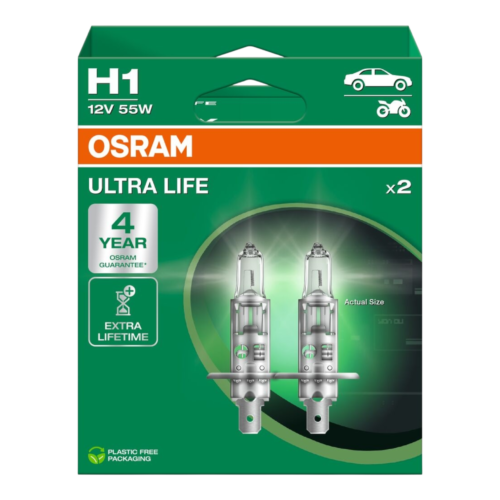 OSRAM 64150ULT ULTRA LIFE H1 12V 55W 2VNT.