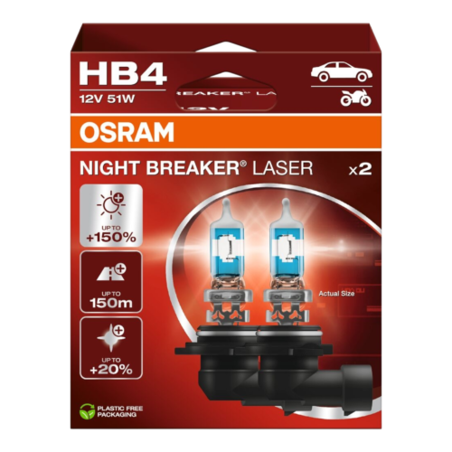 9006NL-2HB 24-Photoroom OSRAM 9006NL-2HB NIGHT BREAKER LASER +150% HB4 12V 51W 2VNT.