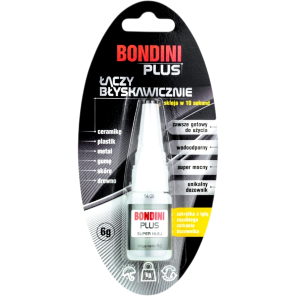 BONDINI PLUS 02-040 momentiniai klijai 6g