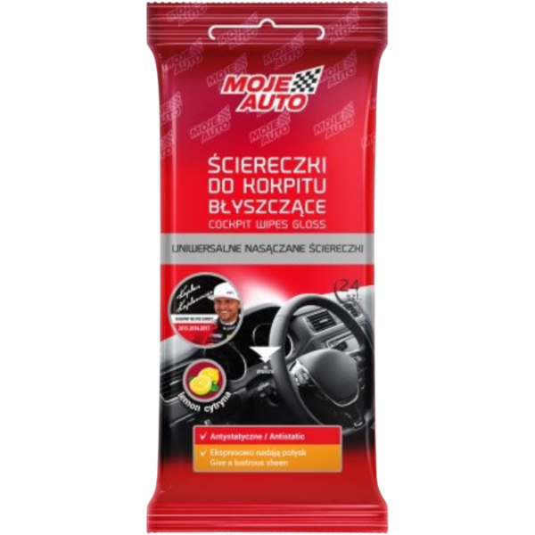 MOJE AUTO 19-056 blizgios servetėlės panelei 24vnt.