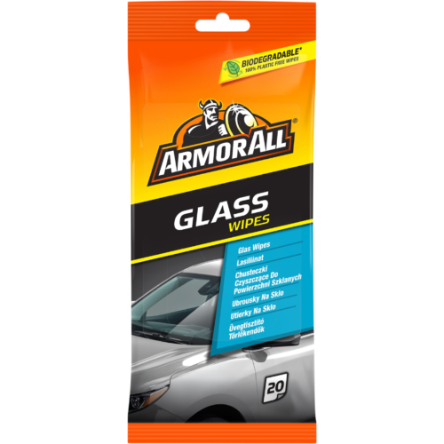 ARMOR ALL 31-059 drėgnos servetėlės stiklams 20vnt.
