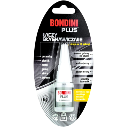 BONDINI PLUS 02-040 momentiniai klijai 6g
