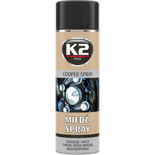 K2 W122 purškiamas vario tepalas 400ml