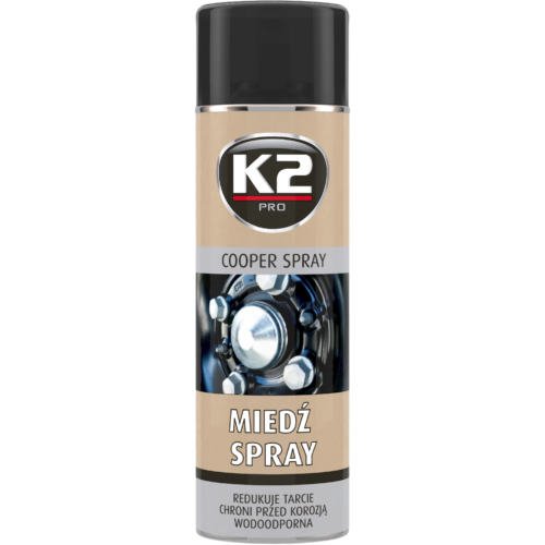 K2 W122 purškiamas vario tepalas 400ml