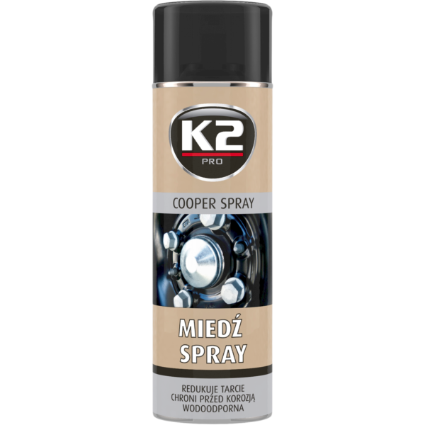 K2 W122 purškiamas vario tepalas 400ml