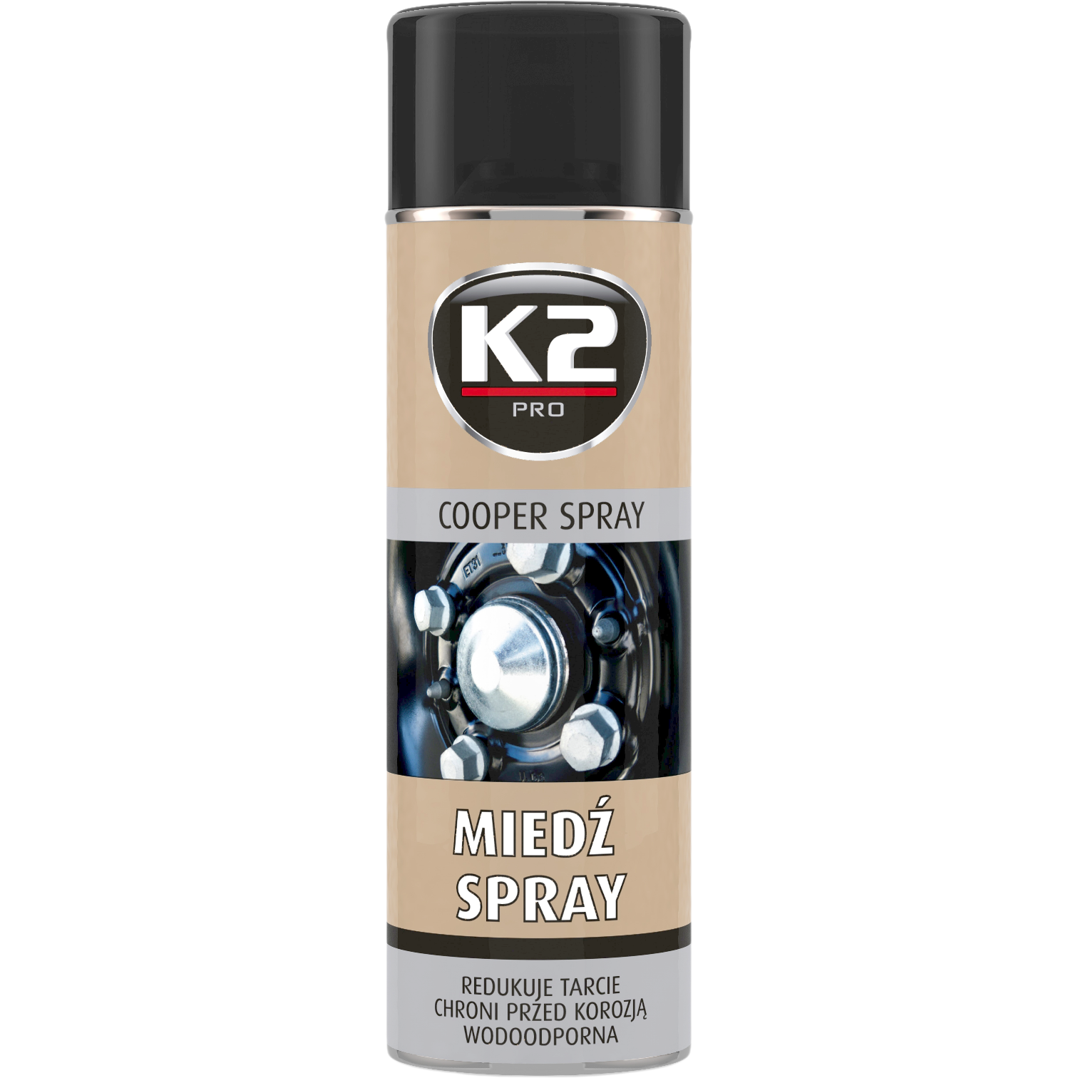 K2 W122 purškiamas vario tepalas 400ml