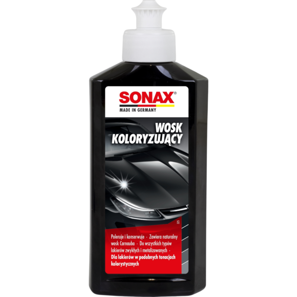 SONAX 296141 polirolis (juodas) 250ml