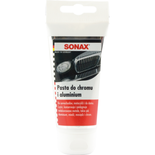 SONAX 308000 poliravimo pasta chromui ir aliuminiui 75ml